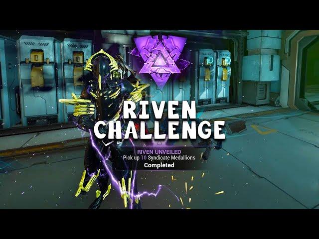 HOW TO EASILY COMPLETE SYNDICATE MEDALLION RIVEN CHALLENGES!!! - Warframe