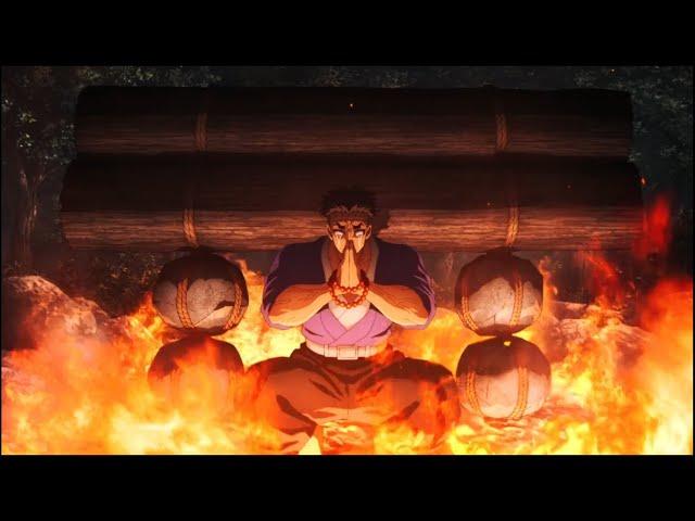 Stone Hashira Gyomei Himejima training #animebot