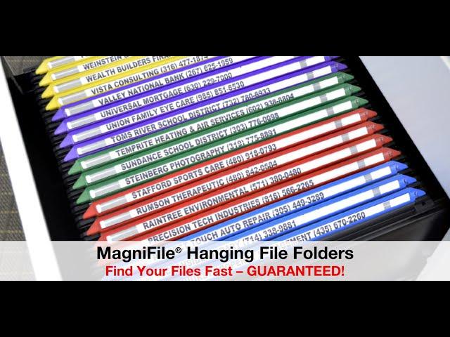 MagniFile® Hanging Folders