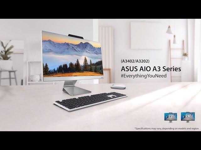 ASUS AiO A3 Series (A3402/A3202) PC | #EverythingYouNeed