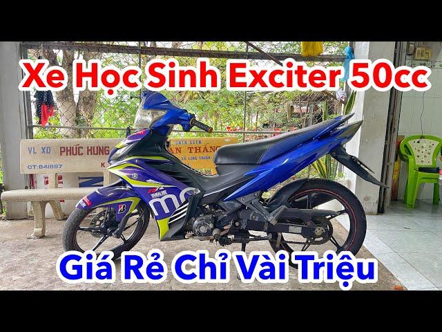 Bán Xe Học Sinh Exciter 50cc Giá Rẻ Chỉ Vài Triệu - #xecutiengiang2021