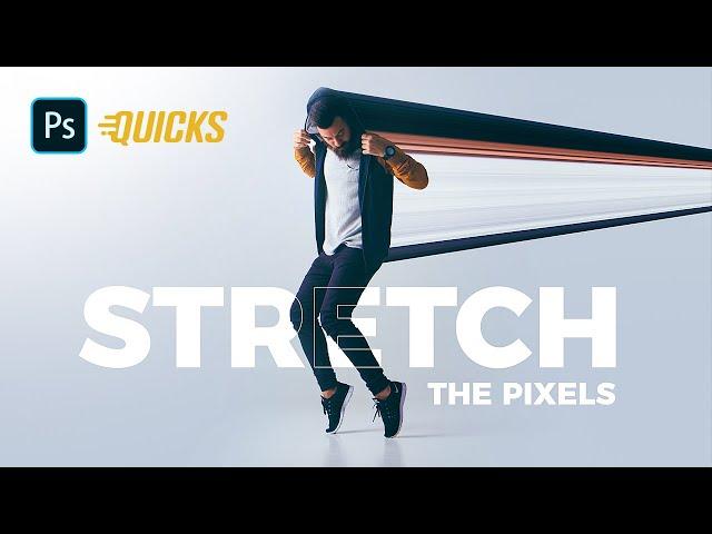 Pixel Stretch Effect: How to Create Easy PIXEL STRETCH EFFECT | Beginner Photoshop Tutorial (2022)