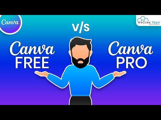 Canva Free vs Canva Pro - What's the Difference (Explained in Detail)