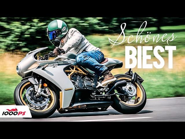 Das schönste Motorrad der Welt! MV Agusta Superveloce 800 S im Alltagstest