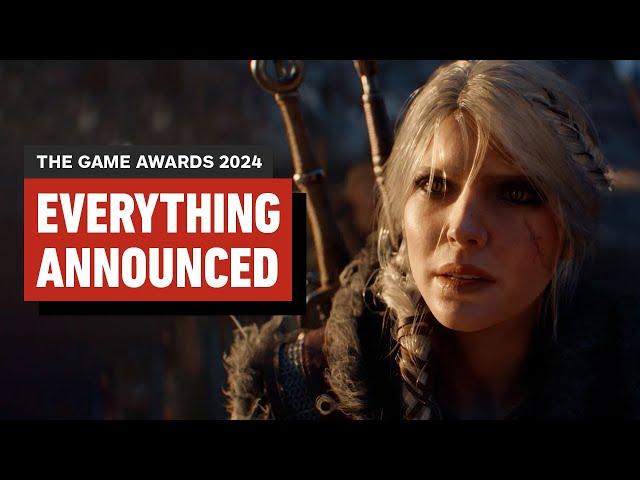 Everything Announced at The Game Awards 2024