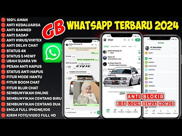 Wa Gb Terbaru 2024 || GB WHATSAPP TERBARU 2024 || Wa Mod Terbaru 2024 || Wa Gb Update