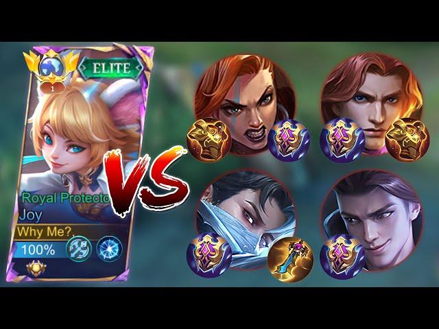 BUFFED JOY VS FULL MAGIC DEFENSE (intense match!)