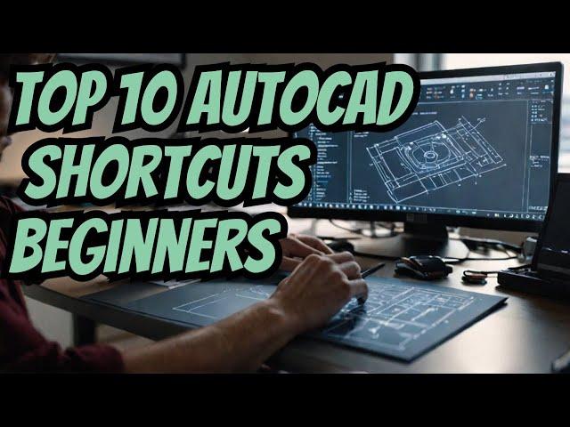 Beginner AutoCAD Shortcuts - Save Hours of Work!