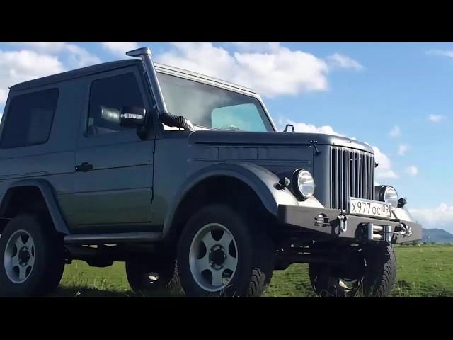 Tuning GAZ-69 and Mercedes G63/Тюнинг ГАЗ-69 и Mercedes G63