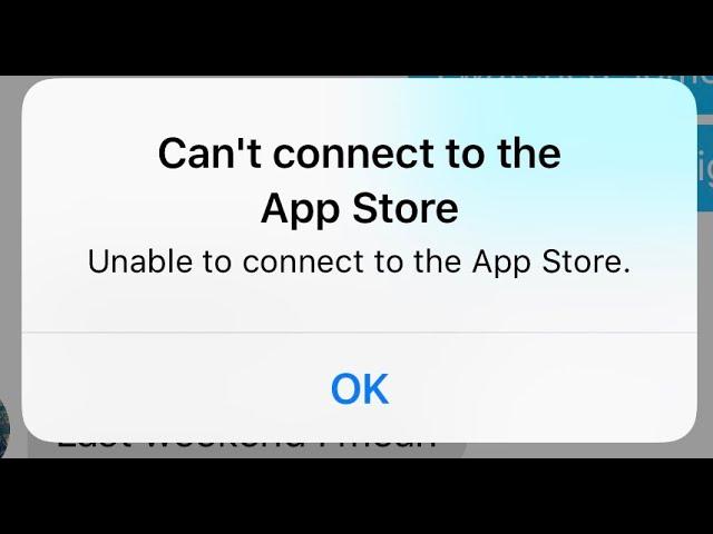 App Store Not Working On iPhone Fix