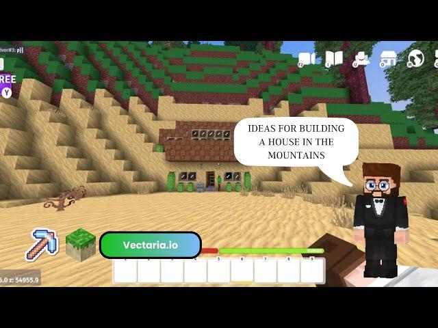 [Vectaria.io] Ideas for Building a House in the Mountains In The Vectaria Game