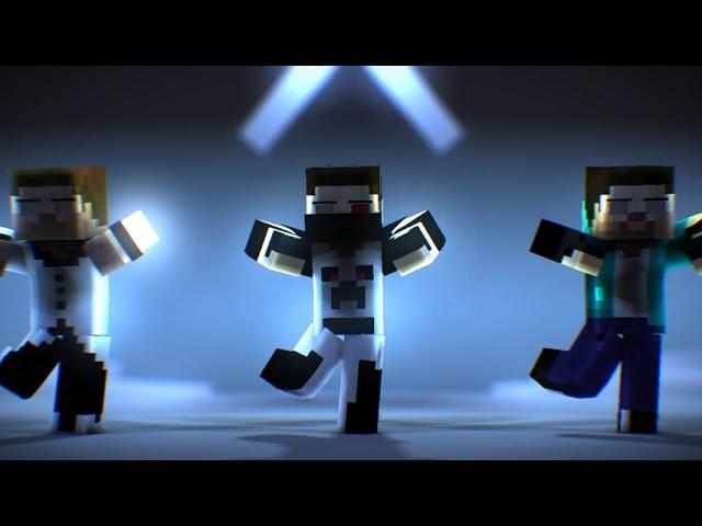 Herobrine Brothers dance Minecraft Animation