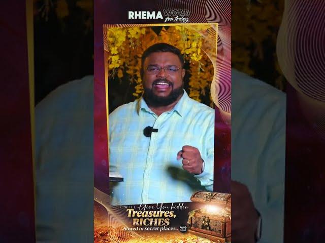  - Treasures out of darkness! | #ruahtv | #alwinthomas | #rhemaword