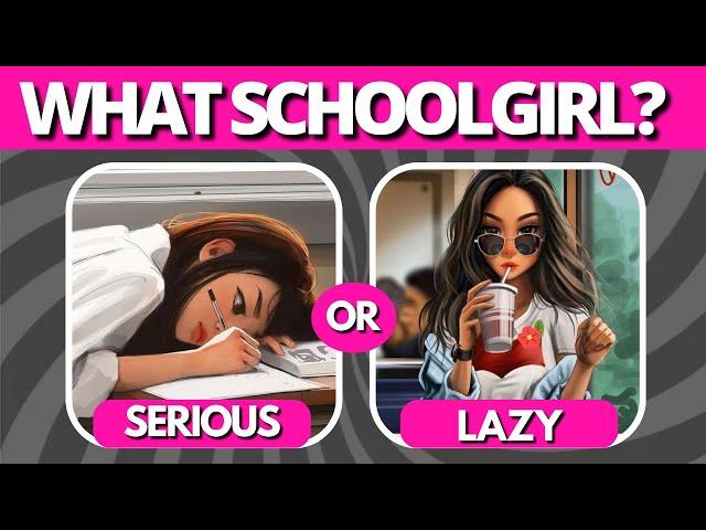 ️WHAT TYPE OF SCHOOLGIRL ARE YOU?️ Find Out Now! - Aesthetic Quiz