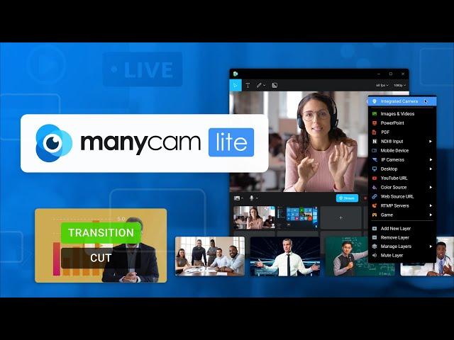 Transform Your Live Videos With ManyCam Lite