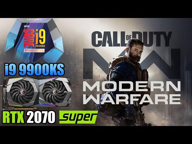 COD: Modern Warfare - RTX 2070 Super + i9 9900KS - 1080p, 1440p & 4K - Low/High Settings - Season 5