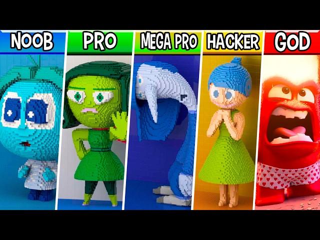 LEGO ALL Characters in Inside Out 2 (Collection №3) : Noob, Pro, HACKER! / (Inside Out 2)