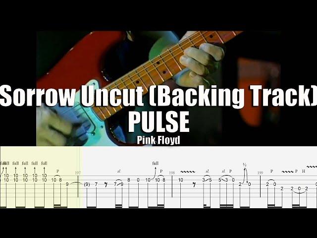 Sorrow PULSE UNCUT Backing Track | Pink Floyd | Guitar Tab & Playalong