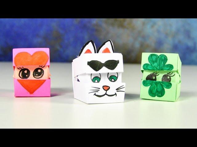 Origami Paper | Cube changing face | Crafts for kids