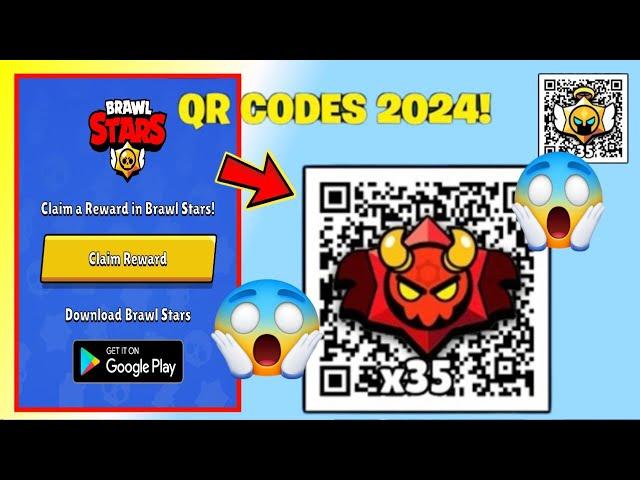 FREE ! FREE QR CODE 2024 QR CODE BRAWL STARS  BRAWL STARS UPDATE