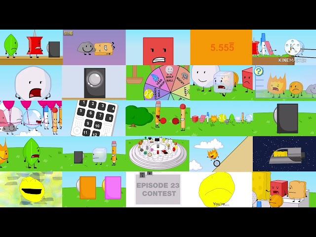 Every BFDI Episode Played at Once