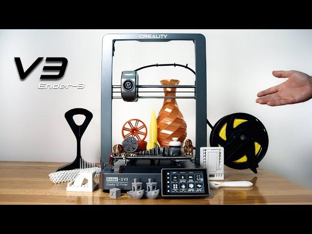 Creality Ender-3 V3 - Core XZ 3D Printer - Unbox & Setup