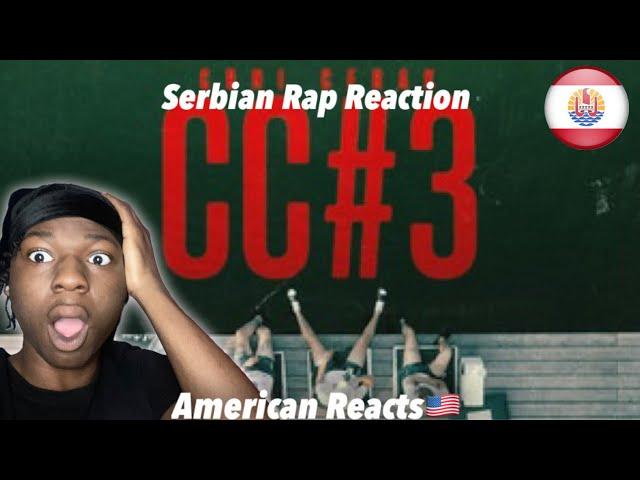 American reacts to Serbian Rap! Crni Cerak - CC #3 | Shot by HOLLYHXXD #serbianrap