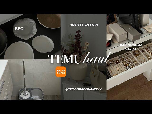 Temu Haul: Organizacija za stan, nakit i kuhinju