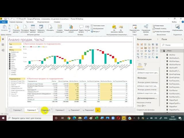 7 Power BI - СводныйПример