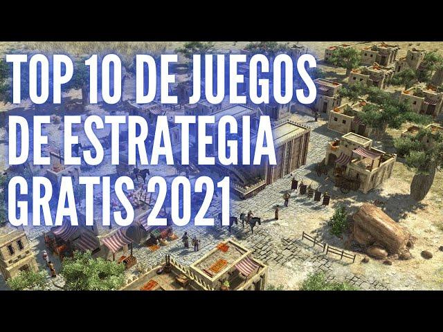 TOP 10 Mejores Juegos de ESTRATEGIA para PC 2021  GRATIS!!!!