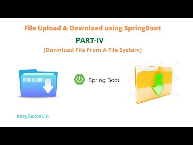 JAVA : Download File From A File Location Using SpringBoot