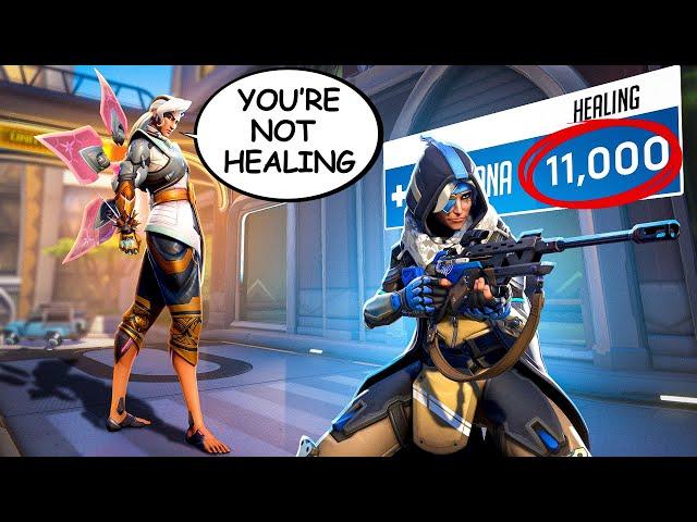 This Ana Was Accused Of Not Healing... What Really Happened? | Overwatch 2 Spectating