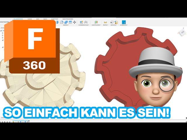 3 Wege STL Dateien zu bearbeiten Fusion 360 Tutorial Deutsch CAD   HD 1080p