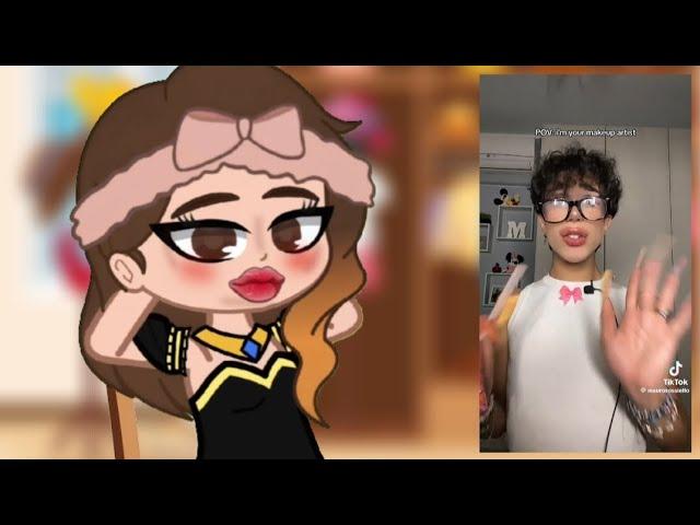 Doing GOLD's make up  Gacha Meme / Gacha Trend || ItsFunneh / Krew / Krew Edits