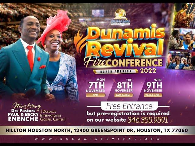 NORTH AMERICA DUNAMIS REVIVAL FIRE CONFERENCE DAY 3 MORNING. 09-11-2022