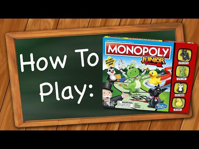 How to play Monopoly Junior