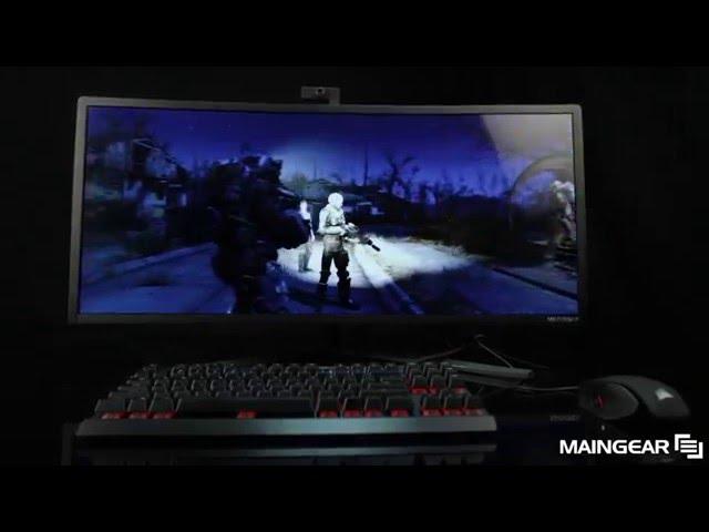 Maingear ALPHA 34 - The Ultimate  34" Curved Gaming All in One PC