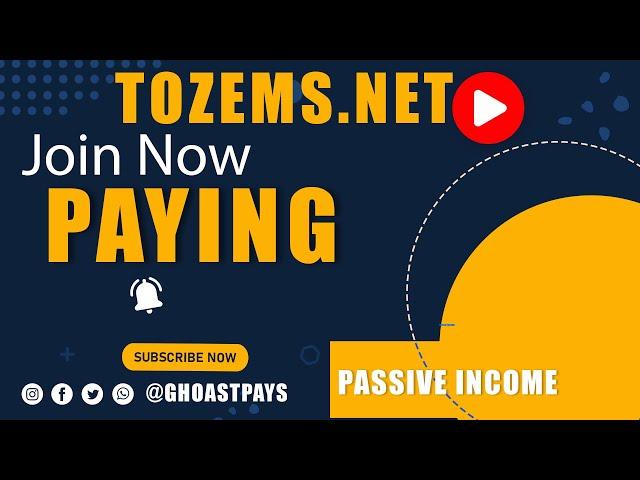 Tozems.net Scam Or Legit? | Review | Crypto Paying HYIP Sites