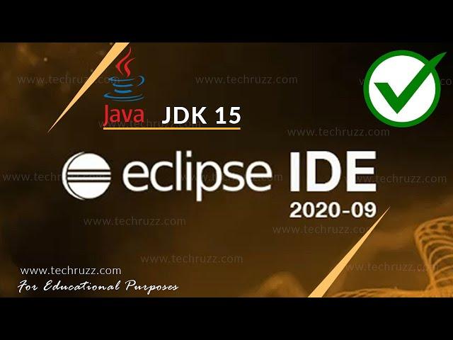 How to Download and Install JAVA JDK 15 & Eclipse IDE 2020 on Windows 10 PC (2021)