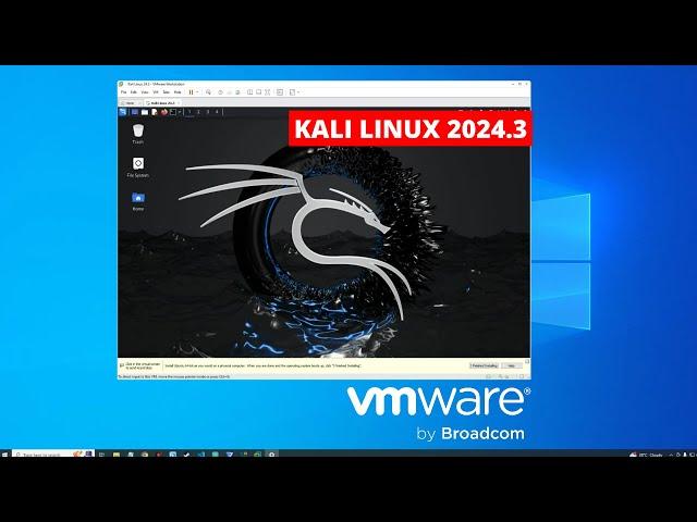 How to Install Kali Linux 2024.3 on VMWare