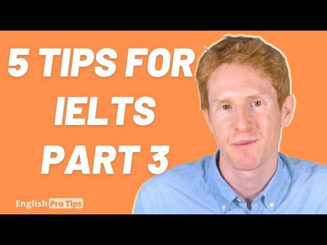 IELTS Speaking Part 3