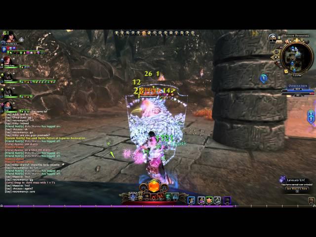 (HD) Neverwinter PvP Scourge Warlock Vs Guardian Fighter Module 9