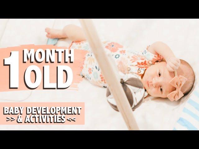 HOW TO PLAY WITH YOUR 1 MONTH OLD BABY | Developmental Milestones | Activities for Babies | Carnahan