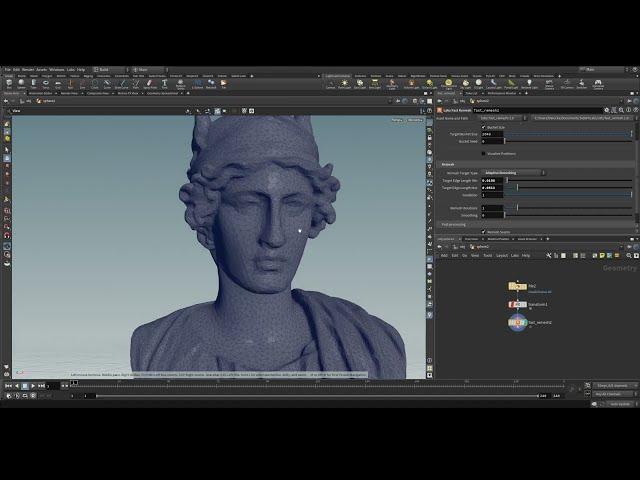SideFX Labs | Fast Remesh 1 | How to Use It