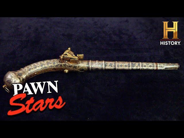 Pawn Stars: $15,000 Antique Silver Pistol ACTUALLY FIRES (S20)
