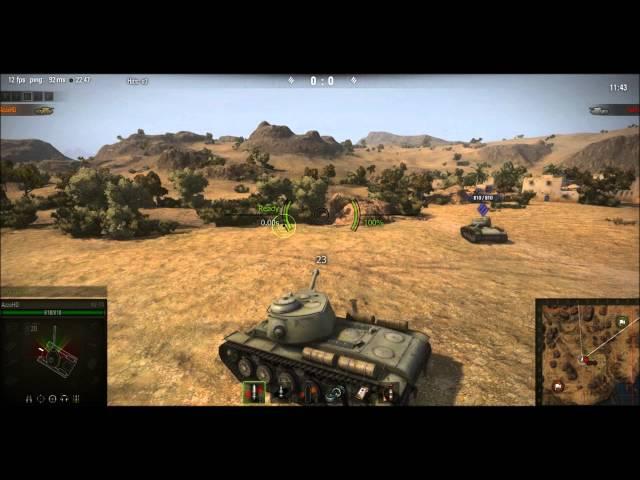 World of Tanks FPS Benchmark [GT520]