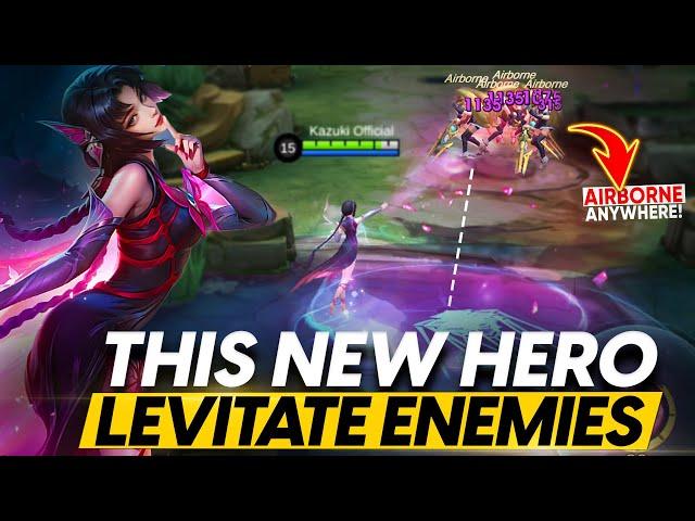 THE NEW MAGE HERO ZHUXIN CAN LEVITATE  ALL THE ENEMIES