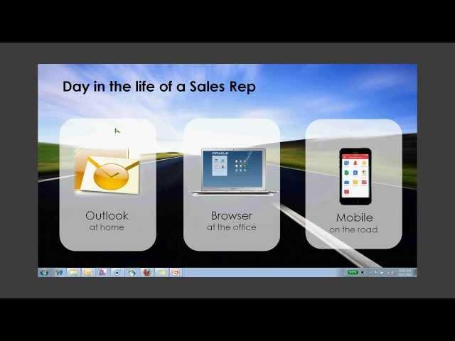 Oracle Sales Cloud CRM Demonstration - December 2013