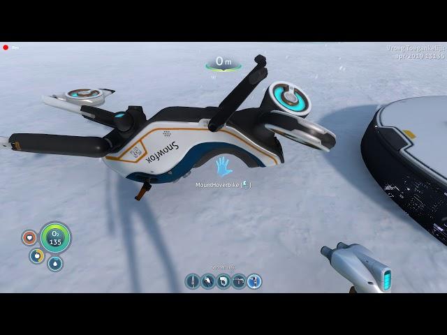 HOW TO PLACE HOVERPAD + Snow Fox subnautica below zero