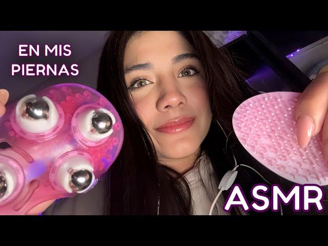 ASMR EN MI REGAZO ️/ TE HAGO DORMIR como BEBÉ / B3S0S Y CARICIAS ECHADO EN MI PIERNA